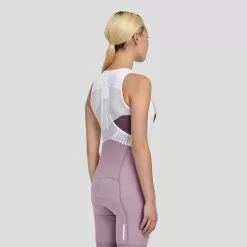 Maillot De Corps MAAP Evolve Team Sans Manches Blanc Violet Femme -Casques Cyclisme importe magasin map wbl026 wht 003