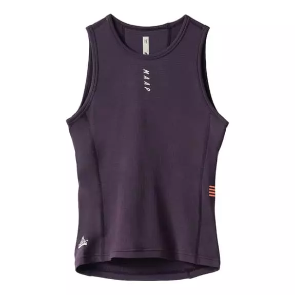 Maillot De Corps MAAP Thermal Sans Manches Lilas Bleuté Femme 3 Maillot De Corps MAAP Thermal Sans Manches Lilas Bleuté Femme