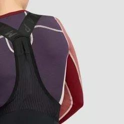 Maillot De Corps MAAP Thermal Manche Longue Grenat Rose Perlé Femme -Casques Cyclisme importe magasin map wbl042 mix 005