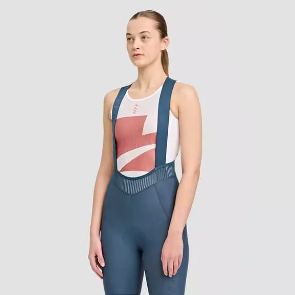 Maillot De Corps MAAP Evolve Team Sans Manches Blanc Rose Femme 4 Maillot De Corps MAAP Evolve Team Sans Manches Blanc Rose Femme – Image 2