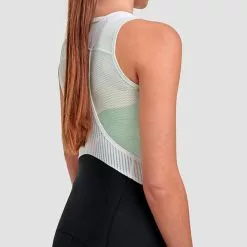 Maillot De Corps MAAP Evolve 3D Team Sans Manches Vert Clair Femme -Casques Cyclisme importe magasin map wbl052 pjde 005