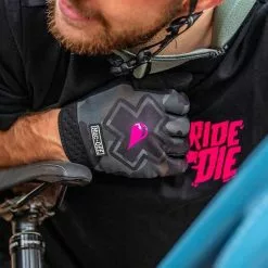 Gants Longs Muc-Off VTT Vert Noir Marron -Casques Cyclisme importe magasin mf 20097 c 006