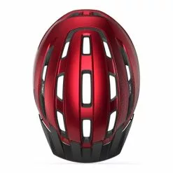 Casque MET Downtown Rouge Clair -Casques Cyclisme importe magasin mt 713678 c 003