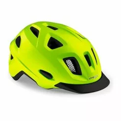 Casque MET Mobilite Jaune Mat