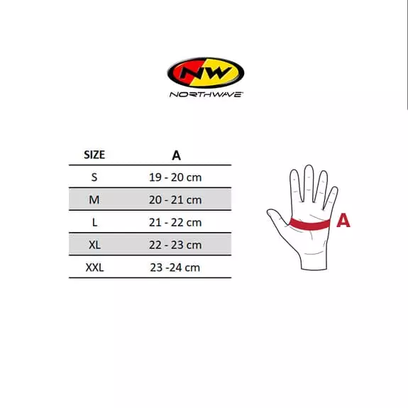 Gants Longs Northwave Extreme Air Noir Blanc 4 Gants Longs Northwave Extreme Air Noir Blanc – Image 2