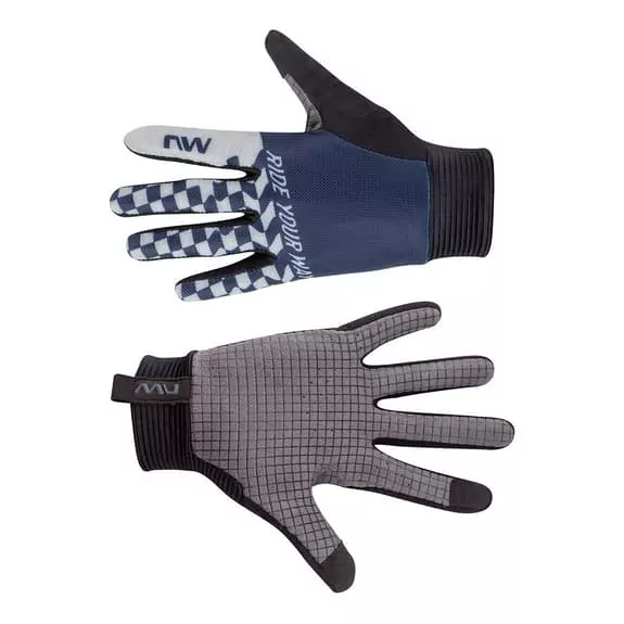 Gants Longs Northwave Air Bleu Blanc 3 Gants Longs Northwave Air Bleu Blanc