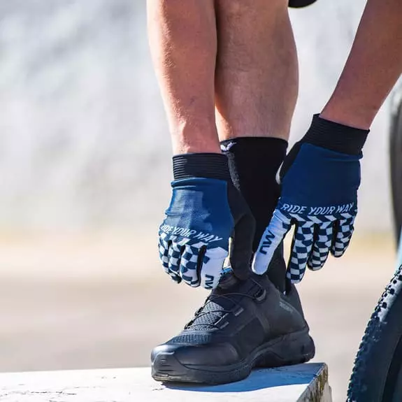 Gants Longs Northwave Air Bleu Blanc 6 Gants Longs Northwave Air Bleu Blanc – Image 4