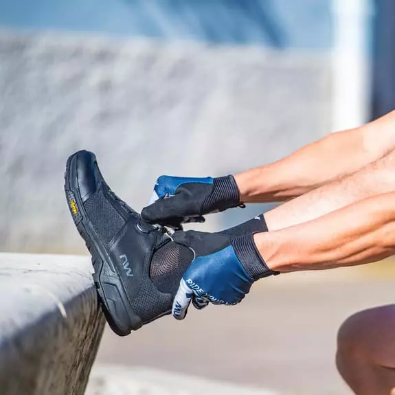 Gants Longs Northwave Air Bleu Blanc 7 Gants Longs Northwave Air Bleu Blanc – Image 5