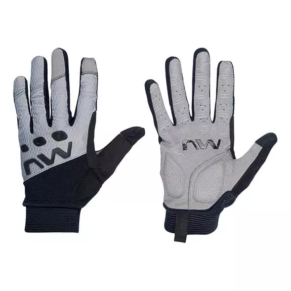 Gants Longs Northwave Spider Gris Clair Noir 3 Gants Longs Northwave Spider Gris Clair Noir