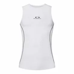 Maillot De Corps Oakley Endurance Sans Manches Blanc