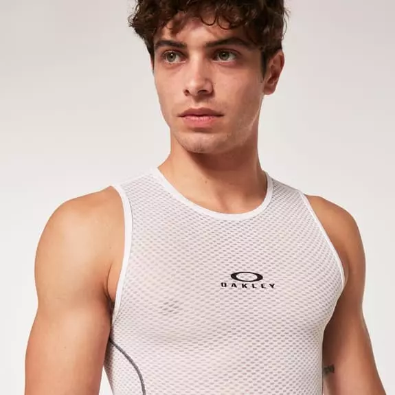 Maillot De Corps Oakley Endurance Sans Manches Blanc 7 Maillot De Corps Oakley Endurance Sans Manches Blanc – Image 5