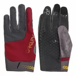 Gants Longs Oakley Off Camber Gris Foncé Grenat