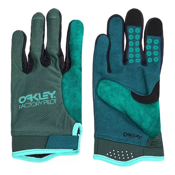 Gants Longs Oakley All Mountain Gris Vert 3 Gants Longs Oakley All Mountain Gris Vert