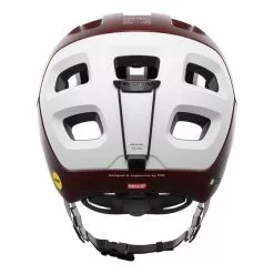 Casque POC Tectal Race MIPS Grenat Blanc Mat -Casques Cyclisme importe magasin pc 10580 8449 004