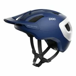 Casque POC Axion SPIN Bleu Foncé Blanc Mat