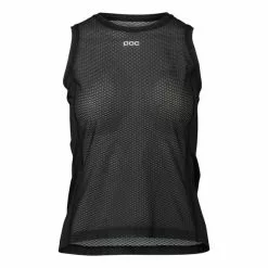 Maillot De Corps POC Essential Sans Manches Noir Femme