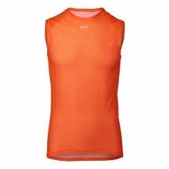 Maillot De Corps POC Essential Layer Sans Manches Orange