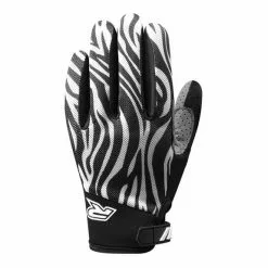 Gants Longs Racer GP Style 2 Noir Blanc