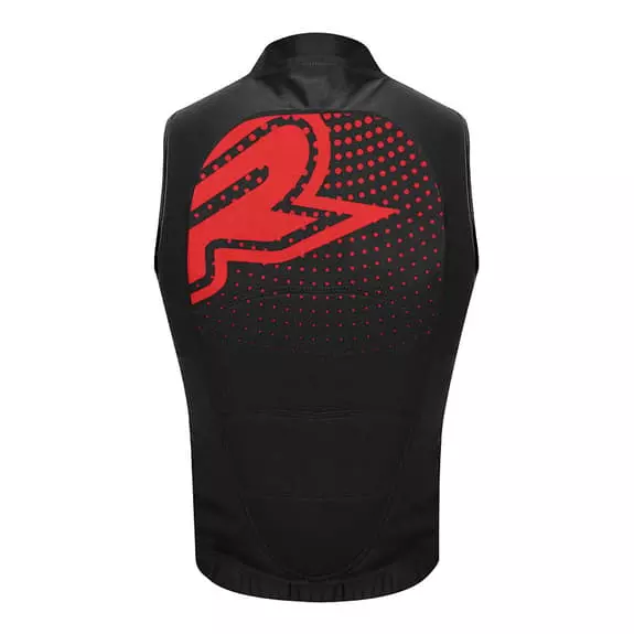 Gilet Racer Turtle 2 Noir Rouge 4 Gilet Racer Turtle 2 Noir Rouge – Image 2