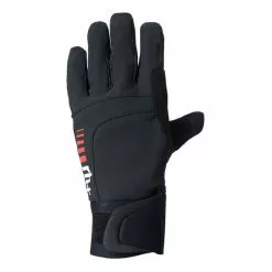 Gants Longs Rh+ Storm Noir Rouge