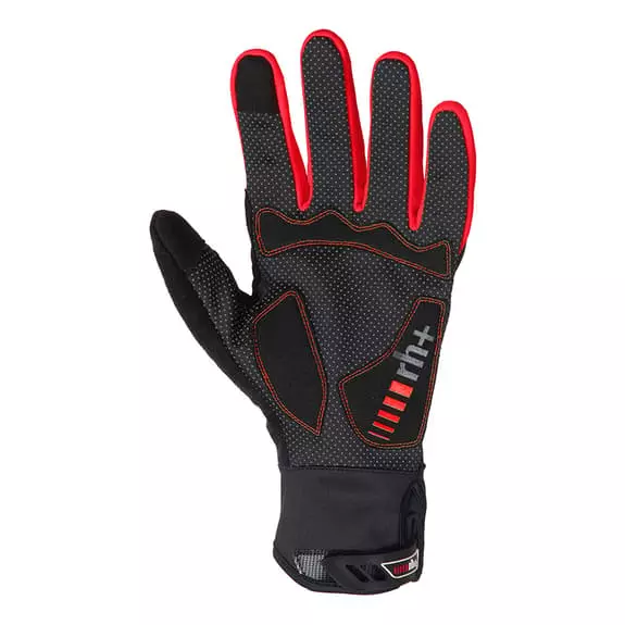 Gants Longs Rh+ Softshell Noir Rouge 4 Gants Longs Rh+ Softshell Noir Rouge – Image 2