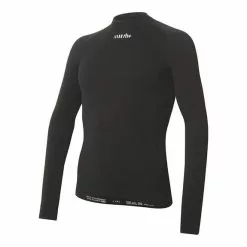 Maillot De Corps Rh+ Seamless Manche Longue Noir