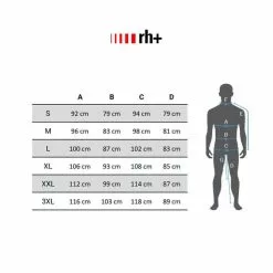 Maillot De Corps Sans Manches Rh+ Base Layer Blanc Noir -Casques Cyclisme importe magasin rh ropa hombre st v1