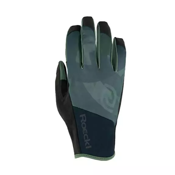 Gants Longs Roeckl Ramsau Vert Noir 3 Gants Longs Roeckl Ramsau Vert Noir