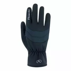 Gants Longs Roeckl Raiano Windproof GORE-TEX INFINIUM™ Noir Foncé Gris