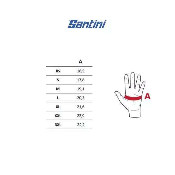 Gants Longs Santini VTT Gris Noir 5 Gants Longs Santini VTT Gris Noir – Image 3