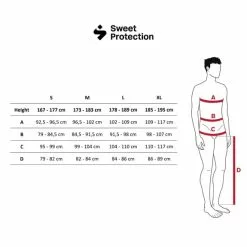 Gilet De Protection Sweet Protection Enduro Race Noir -Casques Cyclisme importe magasin sew m cl st v1 1