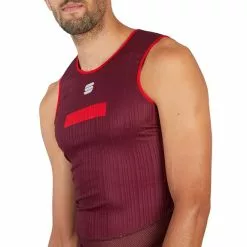 Maillot De Corps Sportful Pro Sans Manches Rouge Foncé -Casques Cyclisme importe magasin sf 1120075 605 003