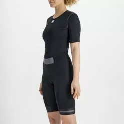 Maillot De Corps Sportful Midweight Manche Courte Noir Femme -Casques Cyclisme importe magasin sf 1121553 002 003