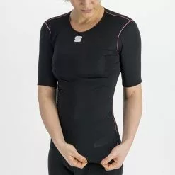 Maillot De Corps Sportful Midweight Manche Courte Noir Femme -Casques Cyclisme importe magasin sf 1121553 002 005