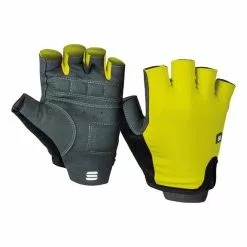 Gants Sportful Matchy Jaune Noir Gris
