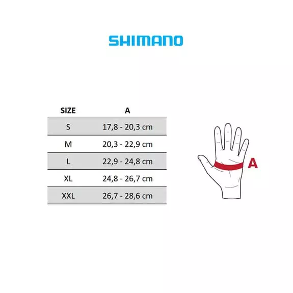 Gants Shimano Airway Noir 5 Gants Shimano Airway Noir – Image 3