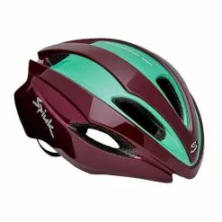 Casque Spiuk Korben Rouge Bordeaux Turquoise