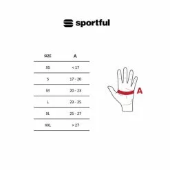 Gants Sportful Total Comfort Rouge Chili Noir -Casques Cyclisme importe magasin spf u com gloves st v2