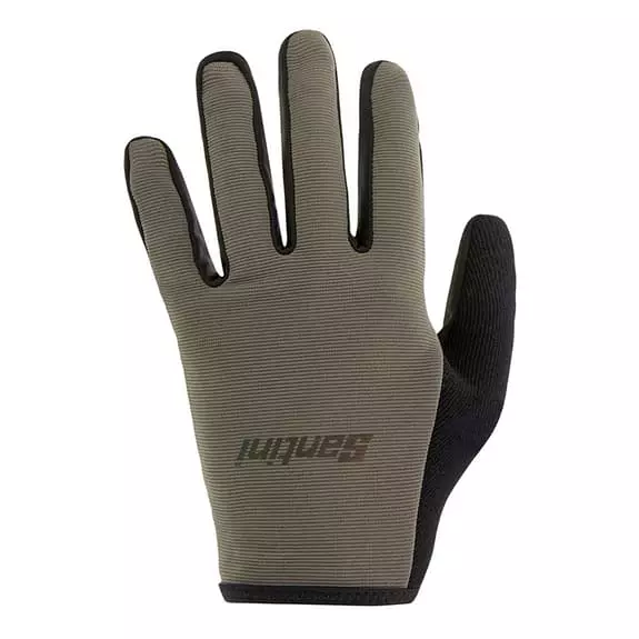 Gants Longs Santini VTT Gris Noir 3 Gants Longs Santini VTT Gris Noir