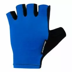 Gants Santini Cubo Bleu électrique Noir