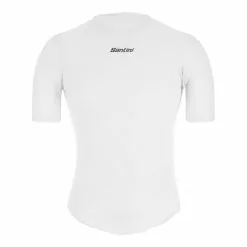 Maillot De Corps Santini Delta Manche Courte Blanc