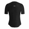 Maillot De Corps Santini Dry Manche Courte Noir -Casques Cyclisme importe magasin st bm001glldry ne 001