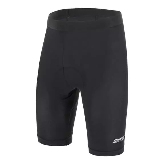 Cuissard Intérieur Sans Bretelles Santini Adamo Noir 4 Cuissard Intérieur Sans Bretelles Santini Adamo Noir – Image 2