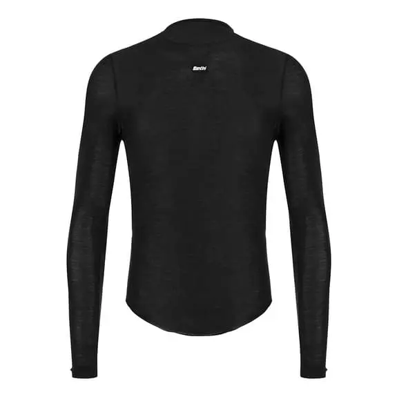 Maillot De Corps Santini Dry Manche Longue Noir 3 Maillot De Corps Santini Dry Manche Longue Noir