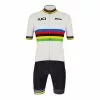 Équipement Santini UCI World Champion 2021 Blanc Noir -Casques Cyclisme importe magasin st kit18ss21 882