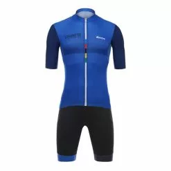 Équipement Santini UCI Lugano 1953 Bleu Noir