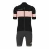 Équipement Santini Eroica Gazza Noir Rose -Casques Cyclisme importe magasin st kit6 001