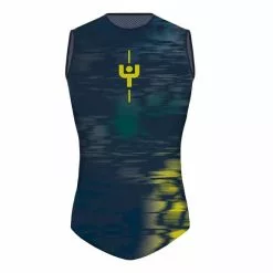 Maillot De Corps Santini Le Maillot Jaune Esprit Sans Manches Bleu Jaune