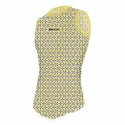 Maillot De Corps Santini Paris-Nice Sans Manches Jaune Bleu