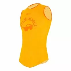Maillot De Corps Santini UCI Sallanches 1964 Sans Manches Jaune -Casques Cyclisme importe magasin st re002glleyesar 002
